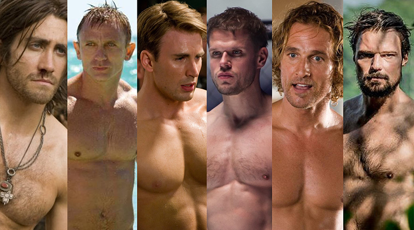 Актеры с обнаженным торсом в кино