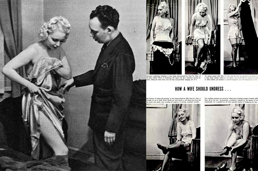 Как правильно раздеваться перед мужем