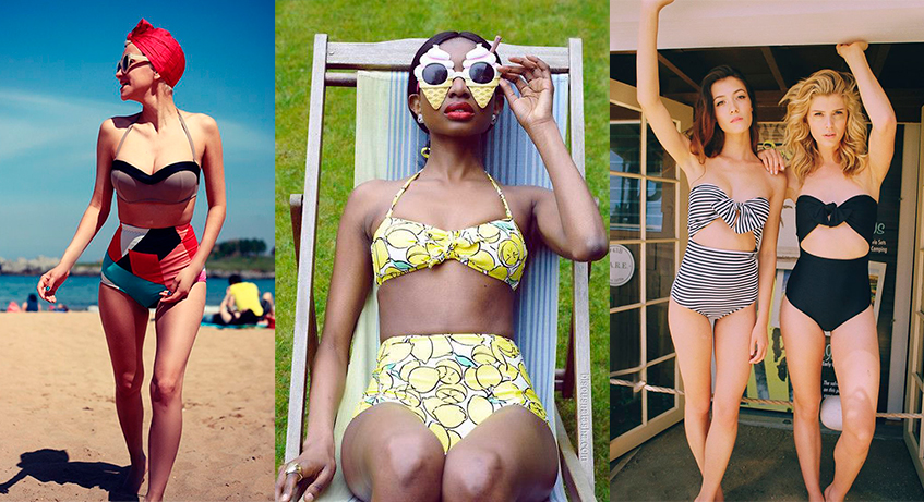 Купальники в стиле ретро