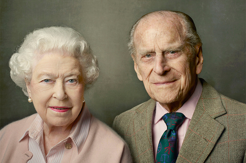 Королева Елизавета и принц Филипп