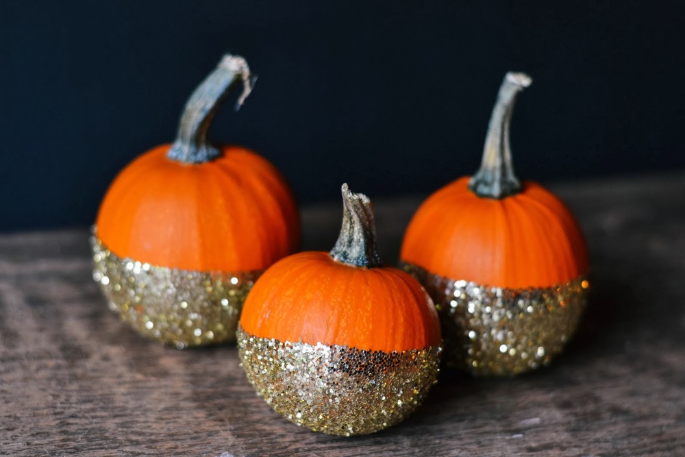 sparkly pumpkin
