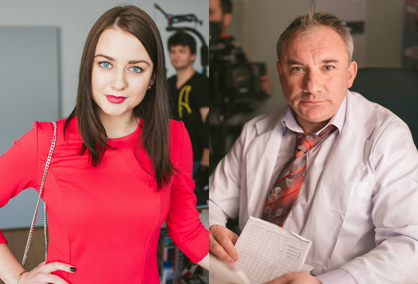 Ингрид Олеринская и Николай Фоменко