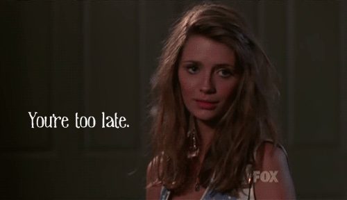 You re too far. Vail bloom too late. vail bloom too late 2015. too late 2015. you&#039;re too slow.