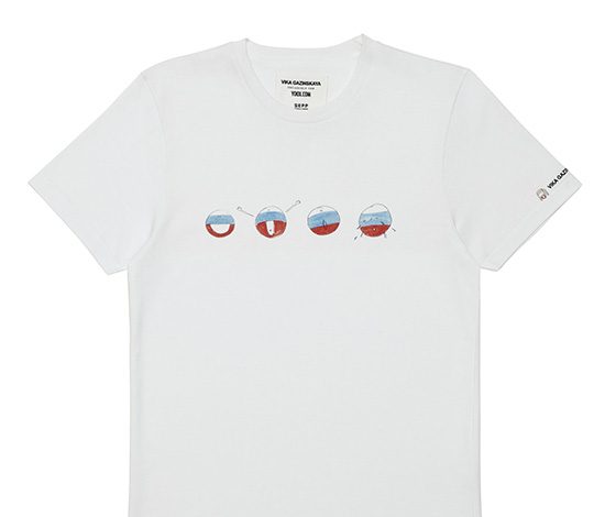 Вика Газинская создала футболки для «Евро-2016»