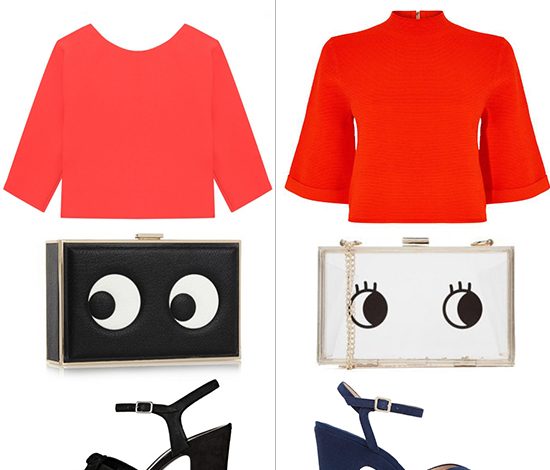 Дорого/доступно: образ с красной блузкой