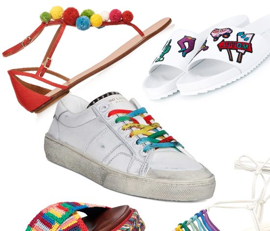 Игрушки для взрослых: топ-30 яркой обуви на лето