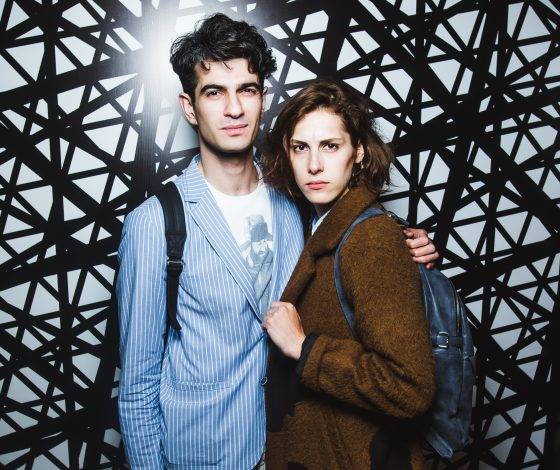 Горбачева, Олеринская и Лаврентьев на вечеринке TAG Heuer