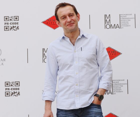 Хабенский на открытии выставки «Аниматоры. Жизнь за кадром»