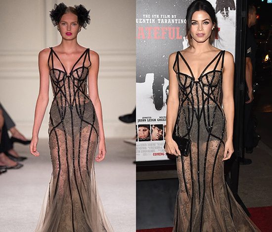 На подиуме и в жизни: вечерние платья