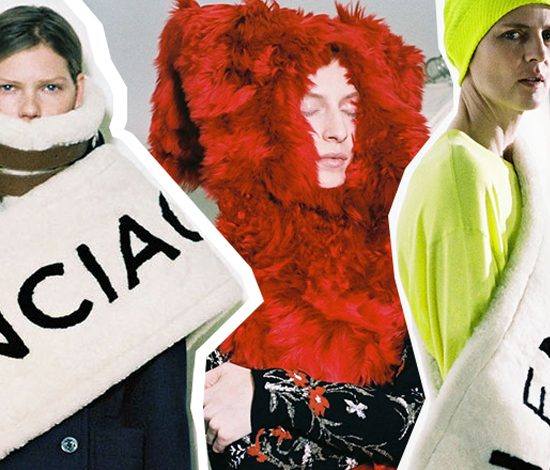 Новая коллекция Balenciaga: банный ковер теперь в моде