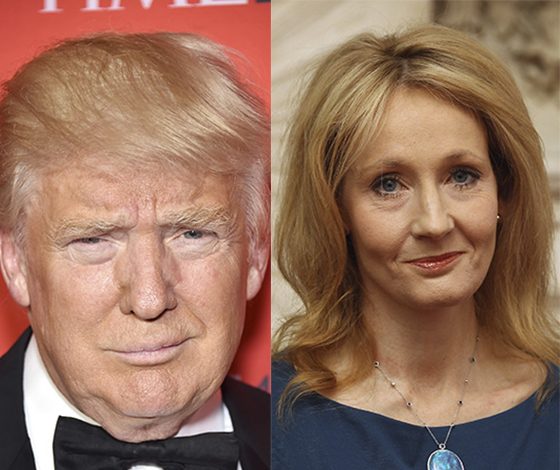 Джоан Роулинг заступилась за Дональда Трампа
