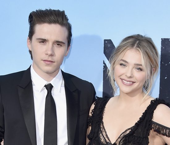 Хлоя Морец и Бруклин Бекхэм впервые вышли в свет