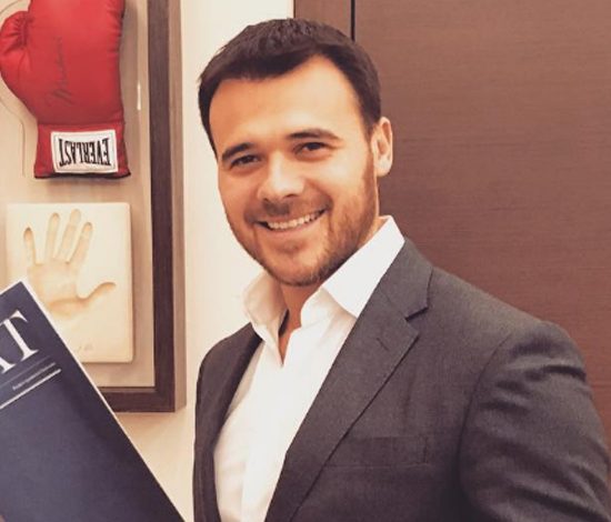 Эмин Агаларов впервые показал свою возлюбленную