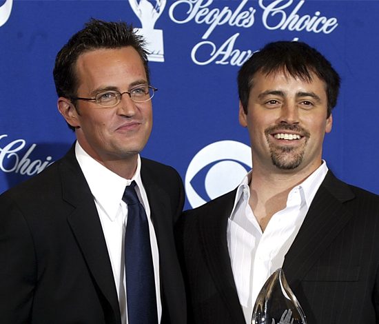 Друзья снова вместе: Мэттью Перри и Мэтт ЛеБлан