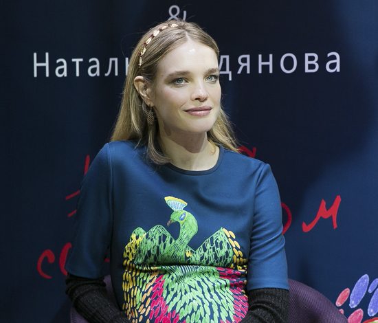 Беременная Наталья Водянова представила коллекцию «Mini Me»