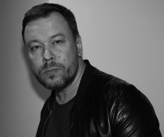 Игорь Чапурин на открытии арт-проекта Brush &amp; Blow