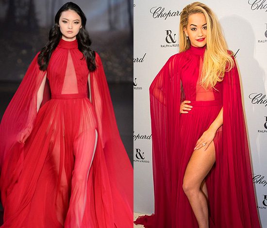 На подиуме и в жизни: Рита Ора