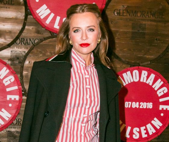 Виктория Шелягова на дегустации в ресторане «Фаренгейт»