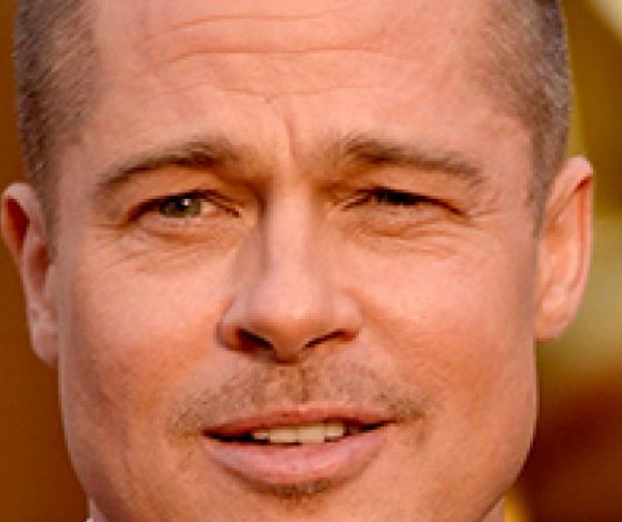 Брэд Питт на съемках нового фильма выглядел очень необычно