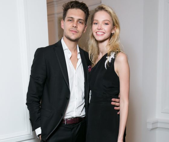 Ужин Vogue: Милош Бикович и Саша Лусс вышли вместе в свет