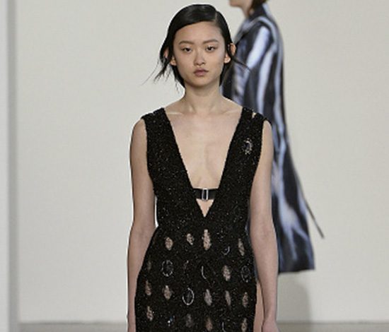 Неделя моды в Нью-Йорке: показ Calvin Klein Collection