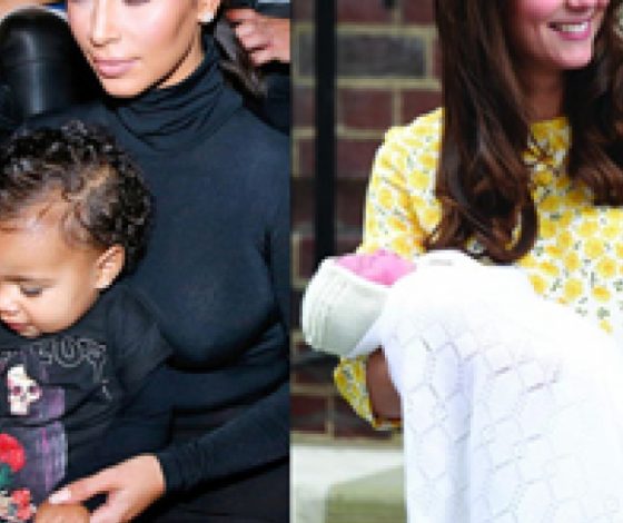 Какие схожие черты есть у принцессы Шарлотты и Норт Уэст