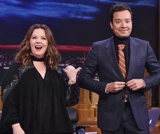 Мелисса Маккарти зажгла зал на шоу Джимми Фэллона