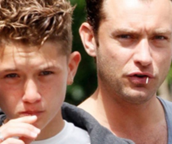 Как выглядит повзрослевший сын Джуда Лоу