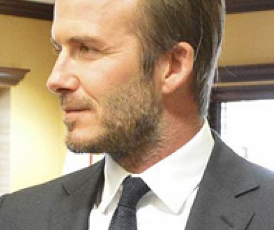 Как Дэвид Бекхэм отпраздновал свой день рождения