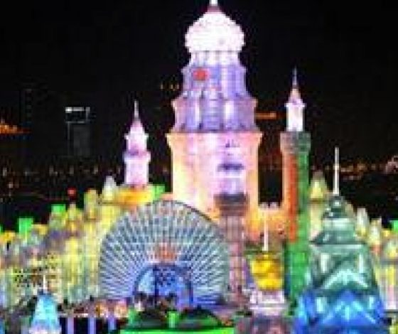 Сказочная страна из снега и льда