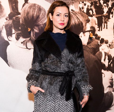 Татьяна Геворкян и другие гости на закрытом показе в Artwin Gallery