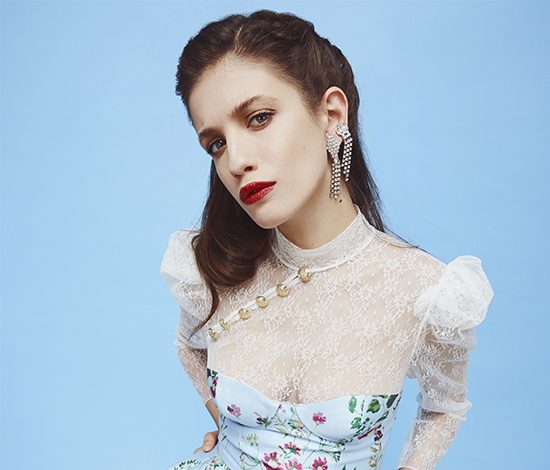 Анна Чиповская в весеннем лукбуке Maison Bohemique