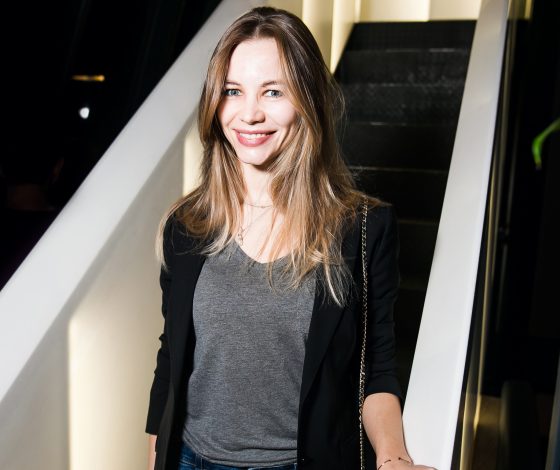 Светлана Устинова на показе фильма «Олег и редкие искусства»