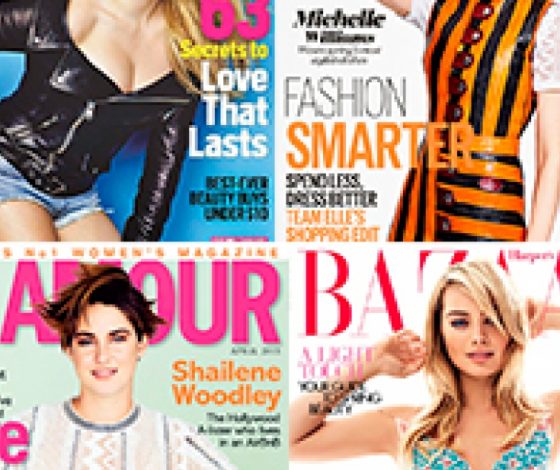 Новые обложки модных журналов