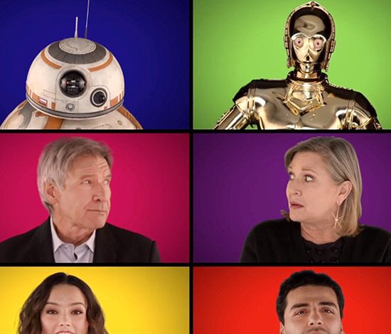 Актеры «Звездных войн» спели саундтреки из фильма