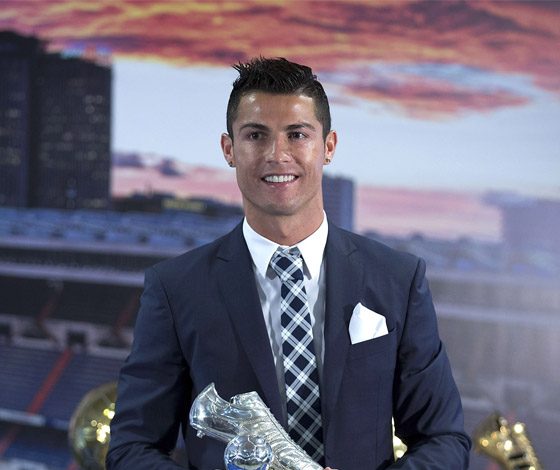 Криштиану Роналду разделся после победы над «Барселоной»