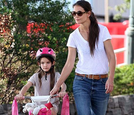 Самые трогательные фото Кэти Холмс и ее дочери Сури