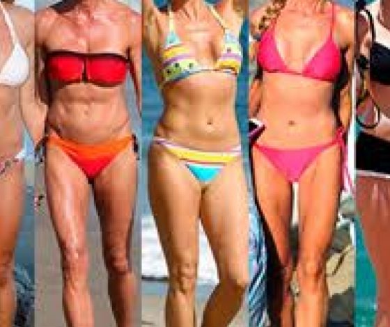 Знаменитости за 40 в бикини