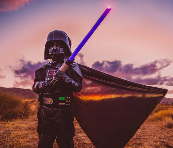 Фотопроект: дети в образах из «Звездных войн»