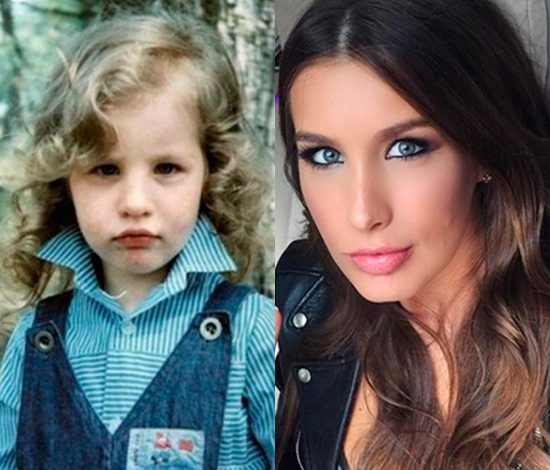 Российские звезды в детстве и сейчас. Часть 2