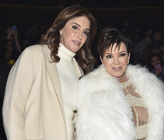 Кейтлин Дженнер целуется с бывшей супругой