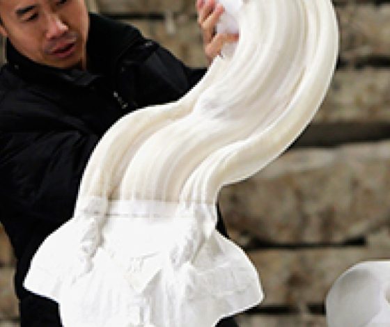 Ожившие скульптуры Ли Хун Бо