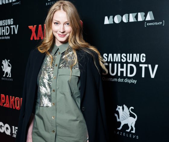 Светлана Ходченкова на премьере фильма «Хардкор»