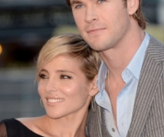 Очаровательное фото близнецов Криса Хемсворта и Эльзы Патаки