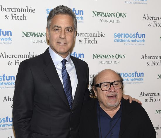 Джордж Клуни и Денни ДеВито впервые снялись вместе