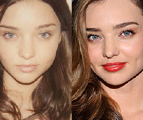 Первые снимки знаменитых моделей