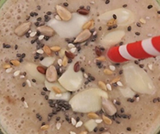 Как приготовить ванильно-кокосовый шейк