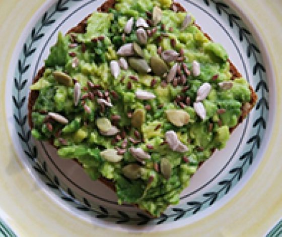 Тост с авокадо