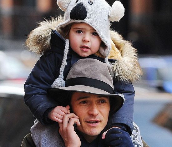 Трогательные снимки сына Орландо Блума и Миранды Керр