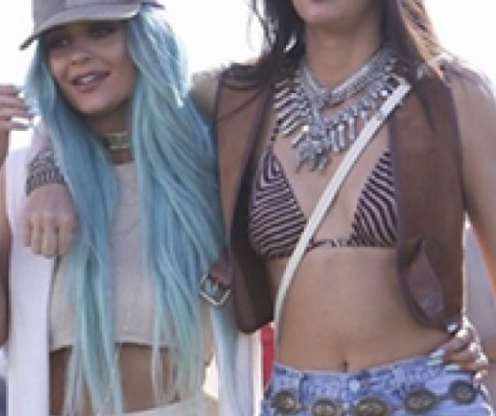 Звезды на музыкальном фестивале «Коачелла»